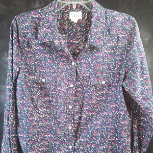Levi's Snap Button Floral Shirt